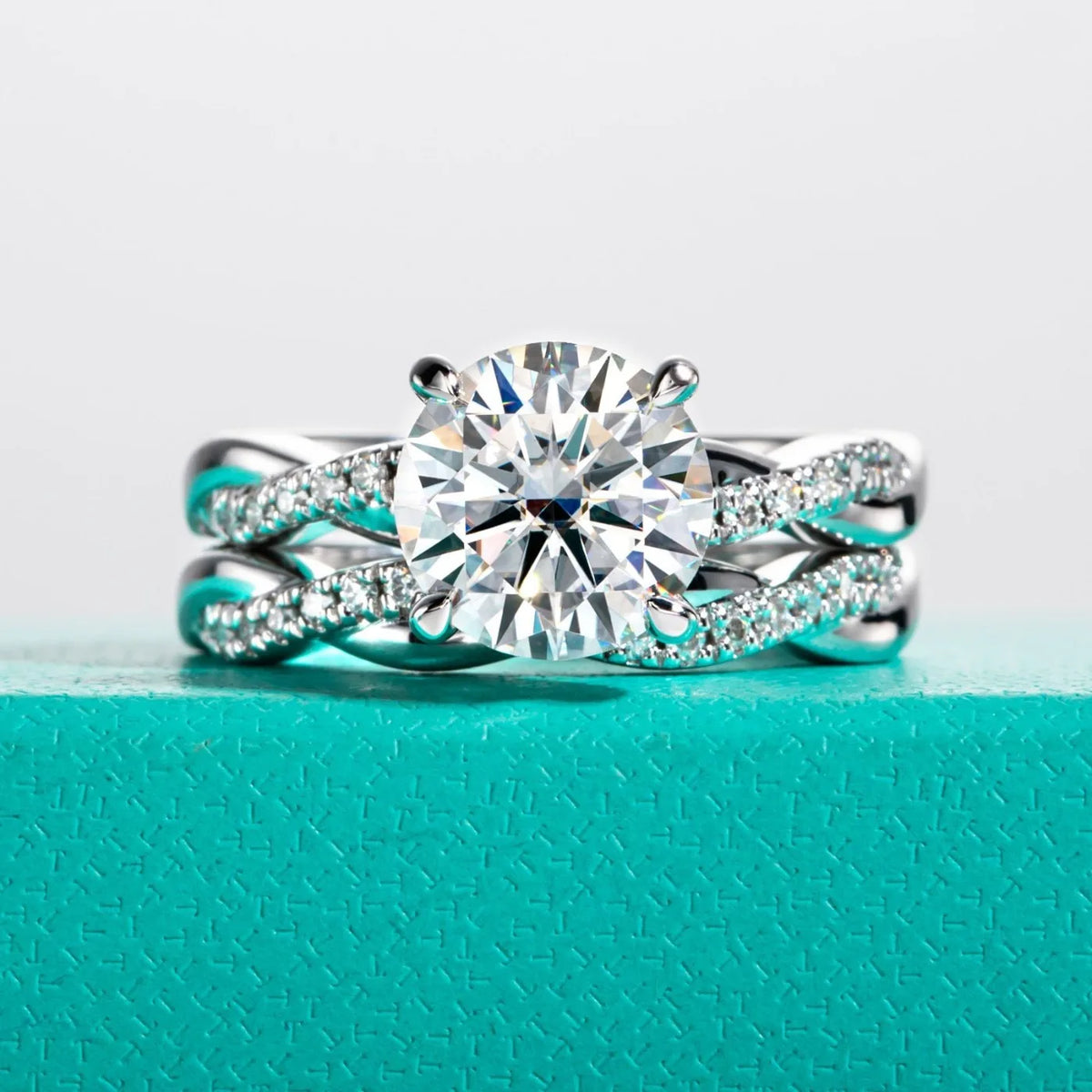 MUHAN Luxury Jewelry  925 Sterling Silver Ring Wedding Band  Women GRA Certificate Moissanite Diamond Rings D Color Fine Jewelry