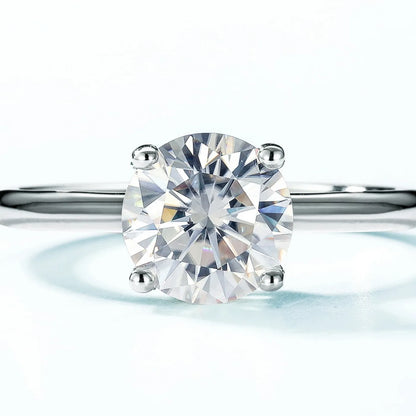 MUHAN Luxury Jewelry  925 Sterling Silver Ring Wedding Band  Women GRA Certificate Moissanite Diamond Rings D Color Fine Jewelry