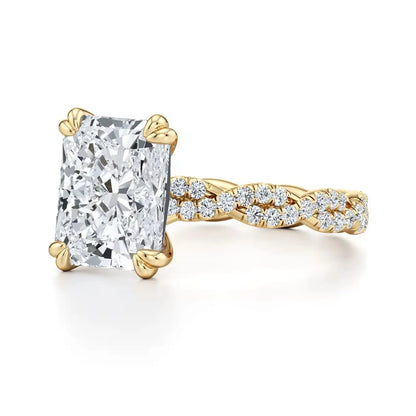 MUSHAN Custom Jewelry 925 Sterling Silver Ring Moissanite D Color VVS Fine Dreamy Winsome Marquise Rings Diamond Accessories