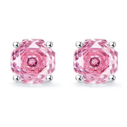 MuShan Jewelry 925 Sterling Silver Stud Earrings Dangle HCD Gemstones Engagement Party Premium Jewelry Women Earring Fine Jewelr