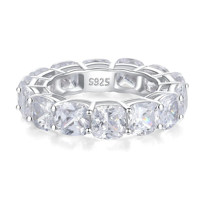 MuShan Designer Jewelry 925 Sterling Silver Ring Zircon 7A Grade Pear Daytime for Women 18K Gold Plated Fine Jewelry Rings