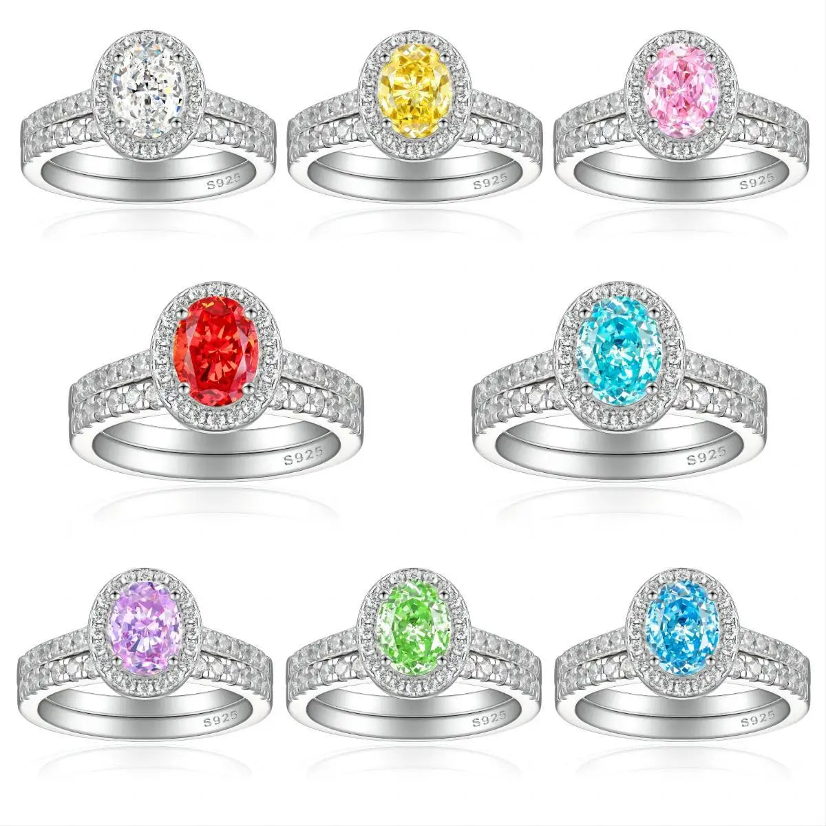 Bague MuShan Brand Jewelry en argent sterling 925, zircon de grade 7A, taille Asscher, idéale pour elle, plaqué or 18 carats, bijoux fins