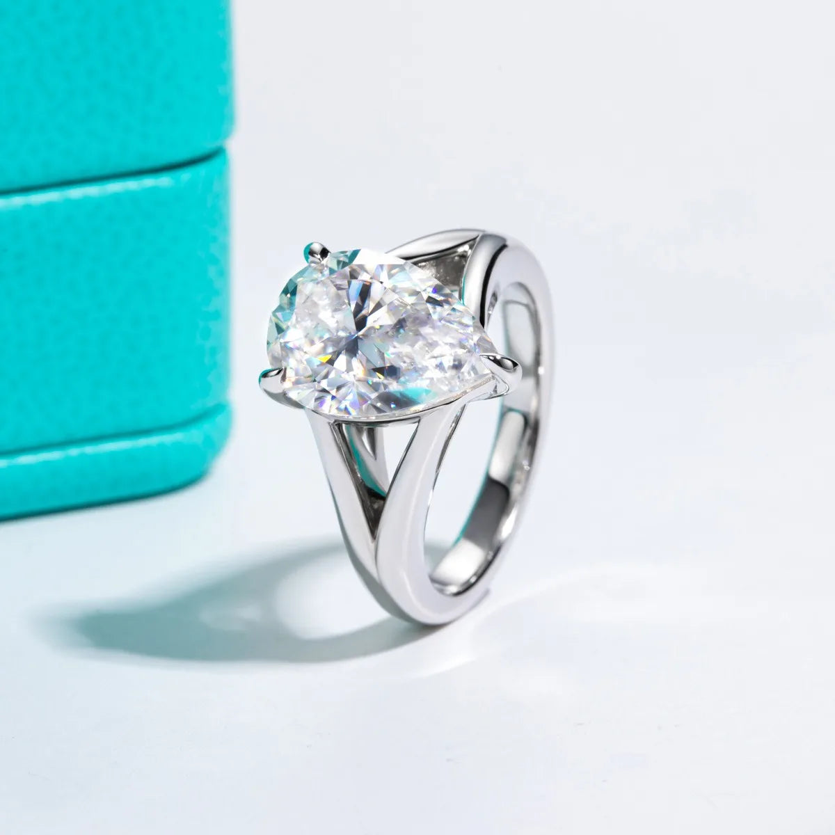 MUSHAN Luxury Jewelry 925 Sterling Silver Ring Band Women GRA Certificated Moissanite Diamond Emerald D Color Rings Fine Jewelry