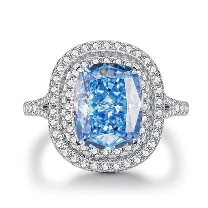 MUSHAN Luxury Jewelry s 925 Sterling Silver Rings For Women CMA Certificate HCD Gemstones Sapphire Ring Bands s925 Fine Jewelry