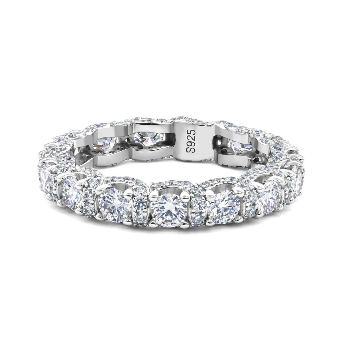 MUHAN Luxury Jewelry  925 Sterling Silver Ring Wedding Band  Women GRA Certificate Moissanite Diamond Rings D Color Fine Jewelry