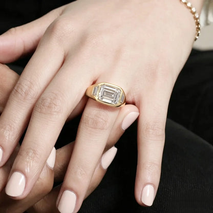 Anillo de joyería personalizada MUSHAN de plata de ley 925 con moissanita color D VVS1, regalo de lujo con incrustaciones de anillos de plata de ley 925 con diamante