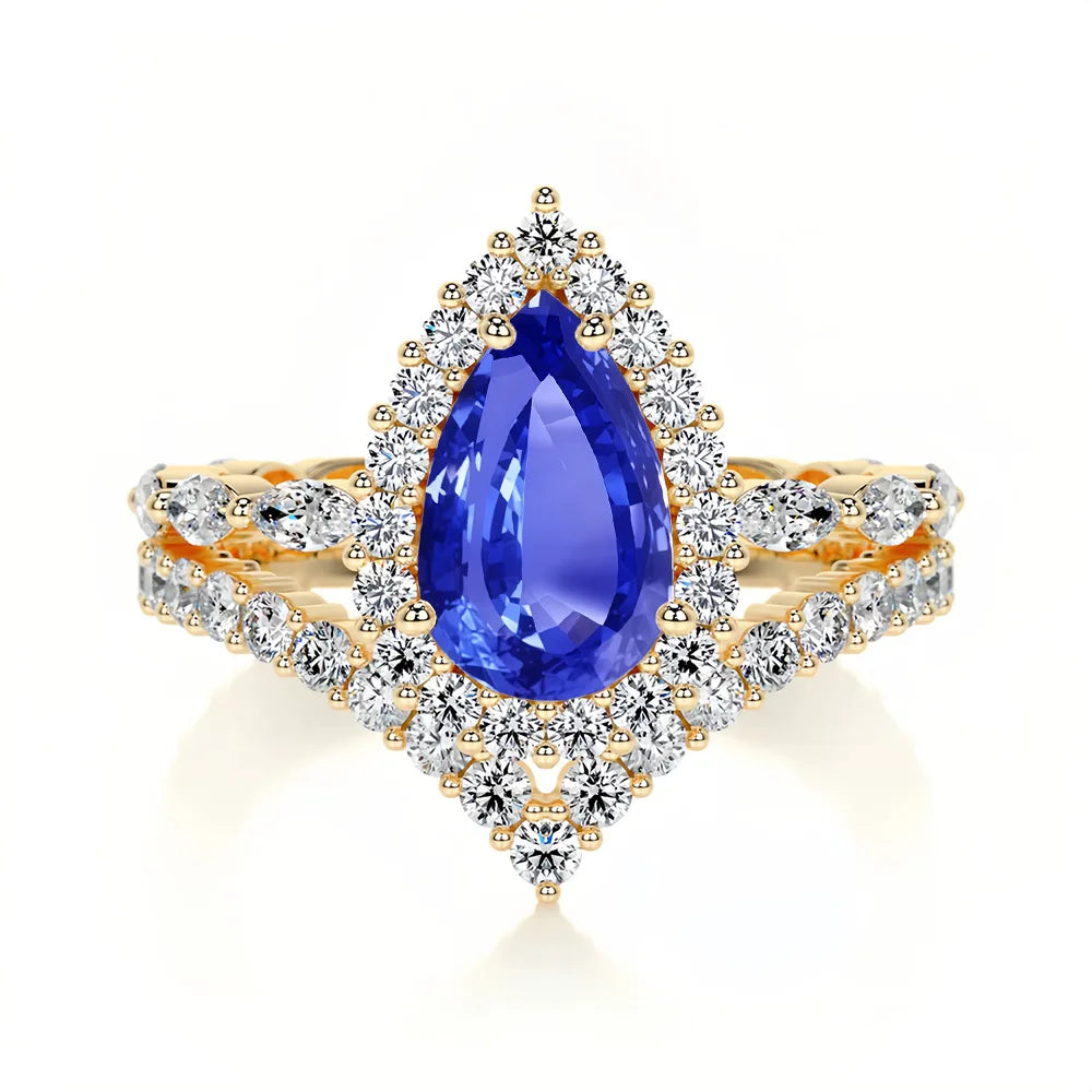 MUSHAN Bespoke Luxury Jewelry 925 Sterling Silver Ring Band Lab Grown Sapphire Ruby Paraiba Ring for Women 18K Gold Plated Rings