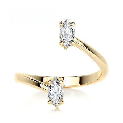 MuShan Brand Jewelry 925 Sterling Silver Rings VVS Moissanite Diamond Ring Ladies 18K Real Gold Plated MST Patent Jewellery