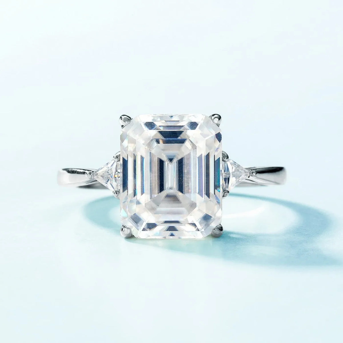 MUHAN Luxury Jewelry  925 Sterling Silver Ring Wedding Band  Women GRA Certificate Moissanite Diamond Rings D Color Fine Jewelry