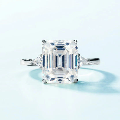 MUHAN Luxury Jewelry  925 Sterling Silver Ring Wedding Band  Women GRA Certificate Moissanite Diamond Rings D Color Fine Jewelry