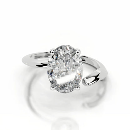 MUSHAN Bespoke Luxury Jewelry 925 Sterling Silver Ring D VVS1 Moissanite Ring for Women 18K Gold Plated MST Patent Fine Jewelry