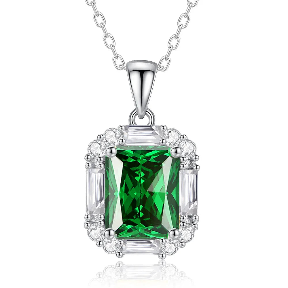 Collar de plata de ley 925 con inicial de circonita 7A de la marca MuShan, joyería de alta calidad bañada en rodio para oficina, regalo para esposa.