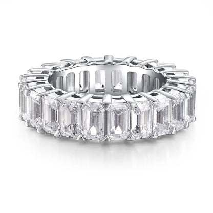 MuShan Designer Jewelry 925 Sterling Silver Ring Zircon 7A Grade Pear Daytime for Women 18K Gold Plated Fine Jewelry Rings