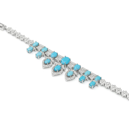 MuShan Jewelry 925 Sterling Silver Bangle 5A CZ Gemstones High Carbon Diamond Luxury 925 Sterling Silver Bracelet Accessories
