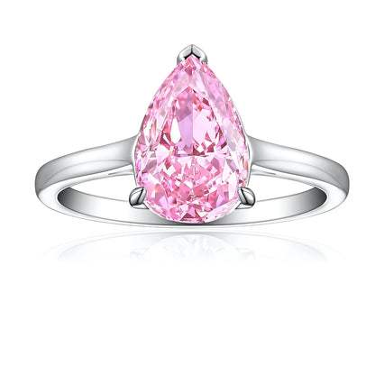 Bague de mariage MuShan Jewelry en argent sterling 925, style luxueux avec diamant à haute teneur en carbone, bijou élégant pour femme, joaillerie fine