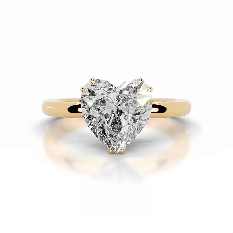 MUSHAN Bespoke Luxury Jewelry 925 Sterling Silver Rings 3ct 4ct 5ct Wedding Real D Color VVS Moissanite Ring Band MST Patent
