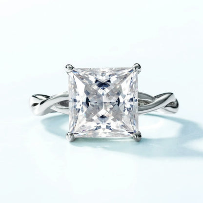 MUHAN Luxury Jewelry  925 Sterling Silver Ring Wedding Band  Women GRA Certificate Moissanite Diamond Rings D Color Fine Jewelry