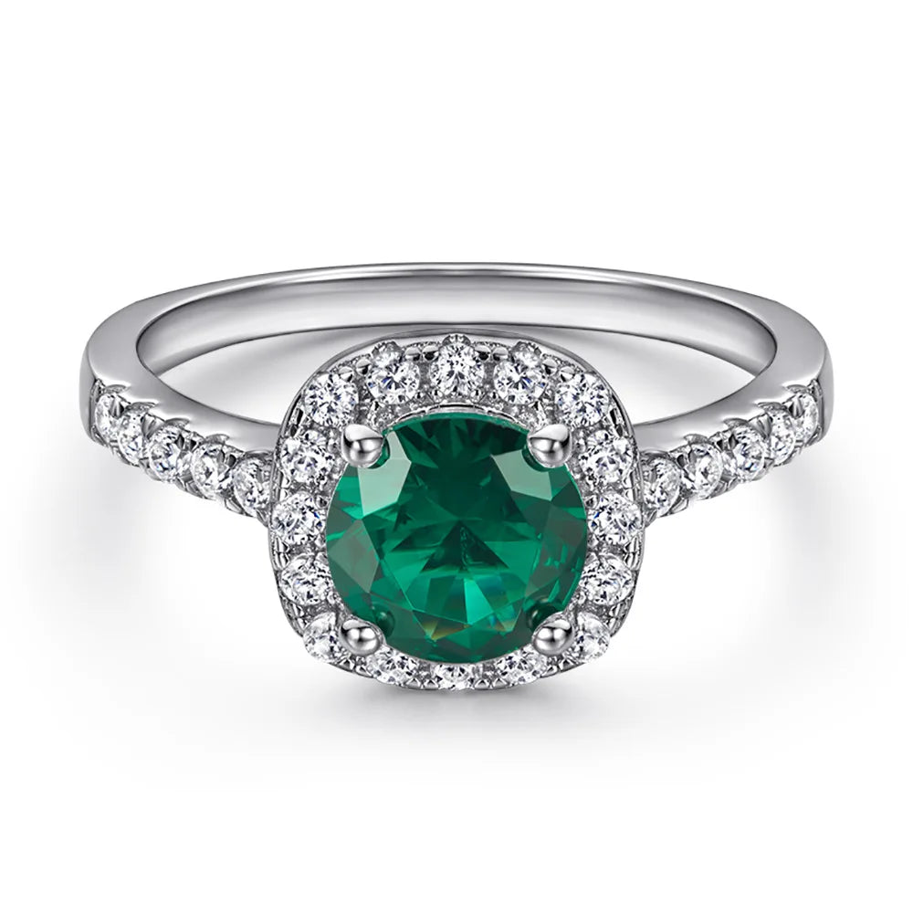 Bague MuShan en argent sterling 925, ornée de zircon de grade 7A, bijou fantaisie rayonnant plaqué or 18K pour femme
