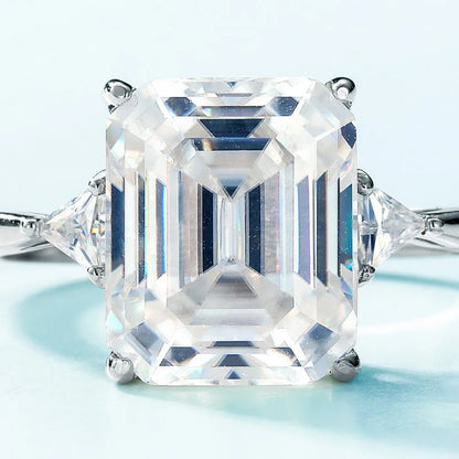MUHAN Luxury Jewelry  925 Sterling Silver Ring Wedding Band  Women GRA Certificate Moissanite Diamond Rings D Color Fine Jewelry