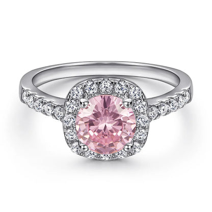 Bague MuShan en argent sterling 925, ornée de zircon de grade 7A, bijou fantaisie rayonnant plaqué or 18K pour femme