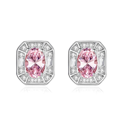 MuShan Luxury Jewelry 925 Sterling Silver Dangling Earrings Sparkling Moissanite Bridal Party Ladies 18K Gold Plated MST Patent