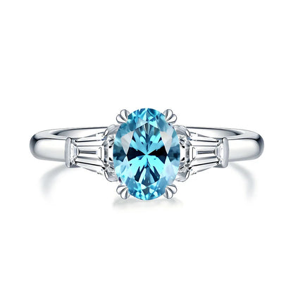 Anillo de compromiso de plata de ley 925 MuShan Jewelry, alianza de boda con diamante de alto carbono, regalo para fiestas, joyería fina para mujer