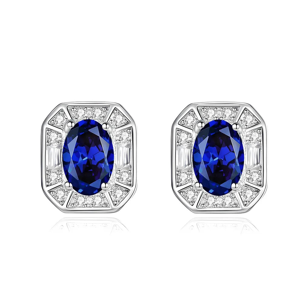 MuShan Luxury Jewelry 925 Sterling Silver Dangling Earrings Sparkling Moissanite Bridal Party Ladies 18K Gold Plated MST Patent