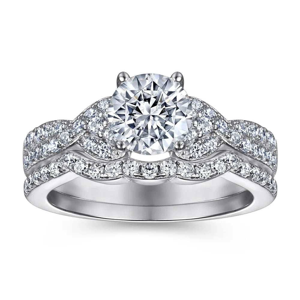 Anillo de plata de ley 925 marca MuShan con circonita de grado 5A, corte cojín, ideal para bodas y fiestas, joyería fina para mujer chapada en oro de 18K