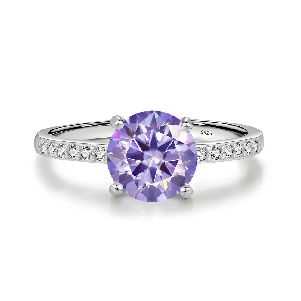 MuShan Jewelry 925 Sterling Silver Ring Wedding Band High Carbon Diamond Vintage Style Modern Style Women Rings Fine Jewelry