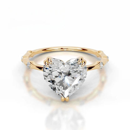 Mushan Luxury Jewelry S 925 Sterling Silver Set With Moissanite D Color 2 Ct Wedding Ring With Certificate Light Luxury Ring