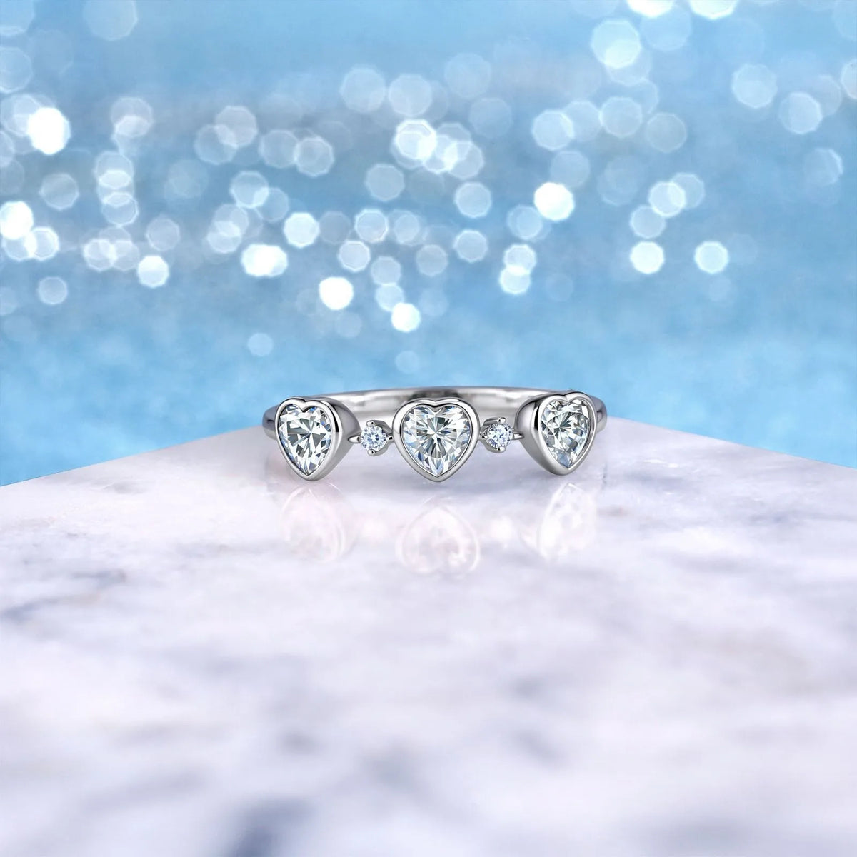 Anillo de joyería de lujo MUSHAN de plata de ley 925 para mujer, anillo de diamantes de moissanita con certificado GRA, esmeralda, color D, joyería fina
