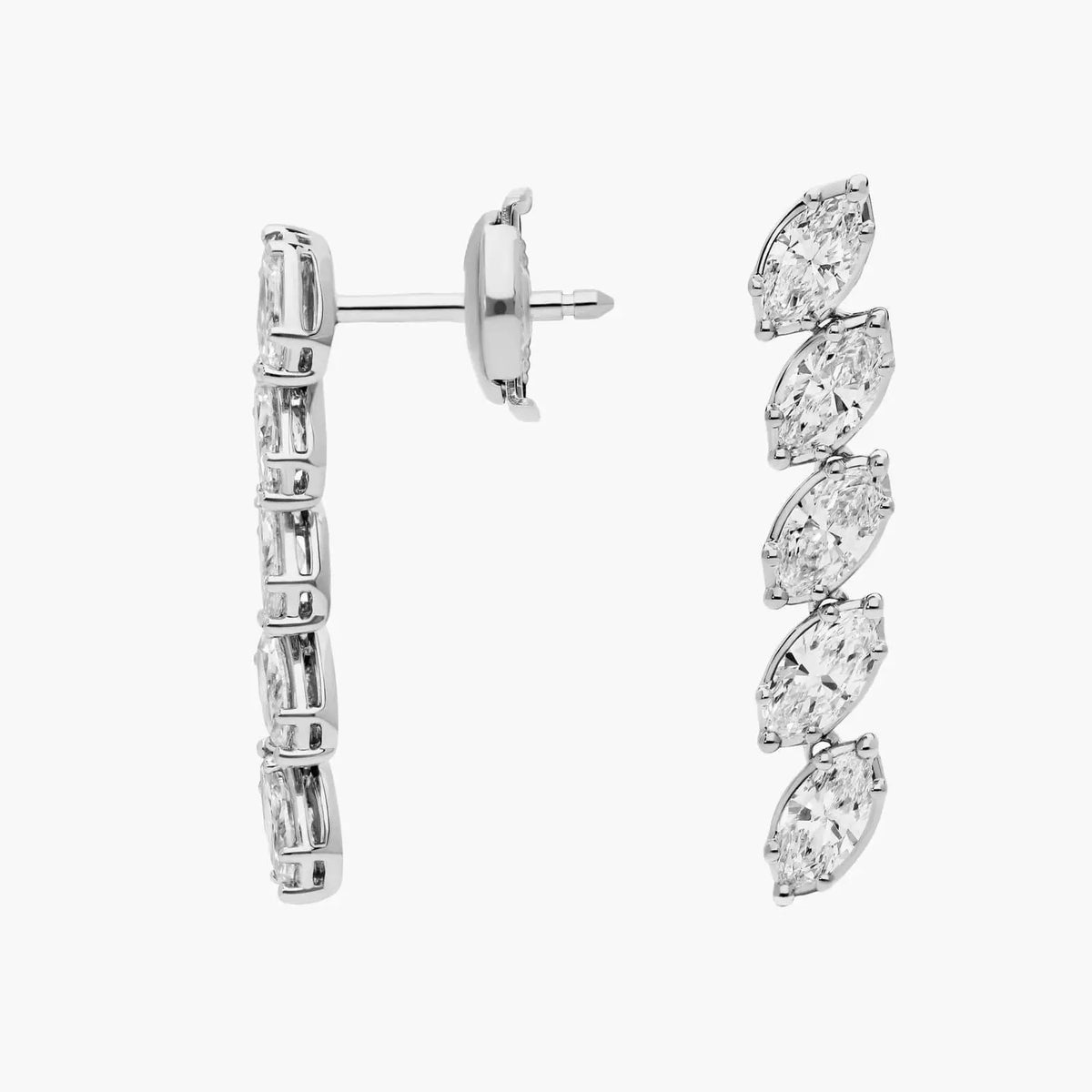 Boucles d'oreilles MUSHAN en argent sterling 925, moissanite couleur D VVS1, bijoux fantaisie pour femme, coupe coussin, éclat pur semblable au diamant