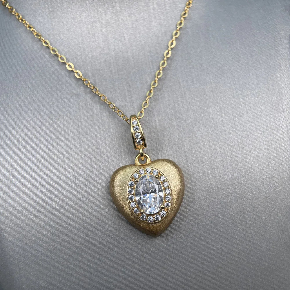 Cadena de cuerda de plata de ley 925 con flores de moissanita de la marca MuShan, el mejor regalo para mamá o para ella, chapada en rodio, cadena resistente con patente MST