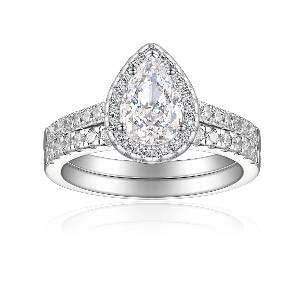 MuShan Jewelry 925 Sterling Silver Ring Wedding Band High Carbon Diamond Sister Gift Statement Jewelry Women Rings Fine Jewelry
