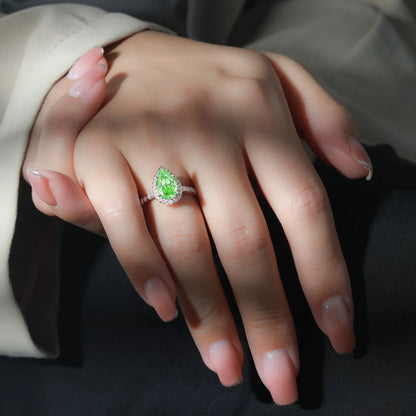 Bague de mariage MuShan Jewelry en argent sterling 925, alliance avec diamant à haute teneur en carbone, cadeau d'anniversaire pour femme, bijoux raffinés
