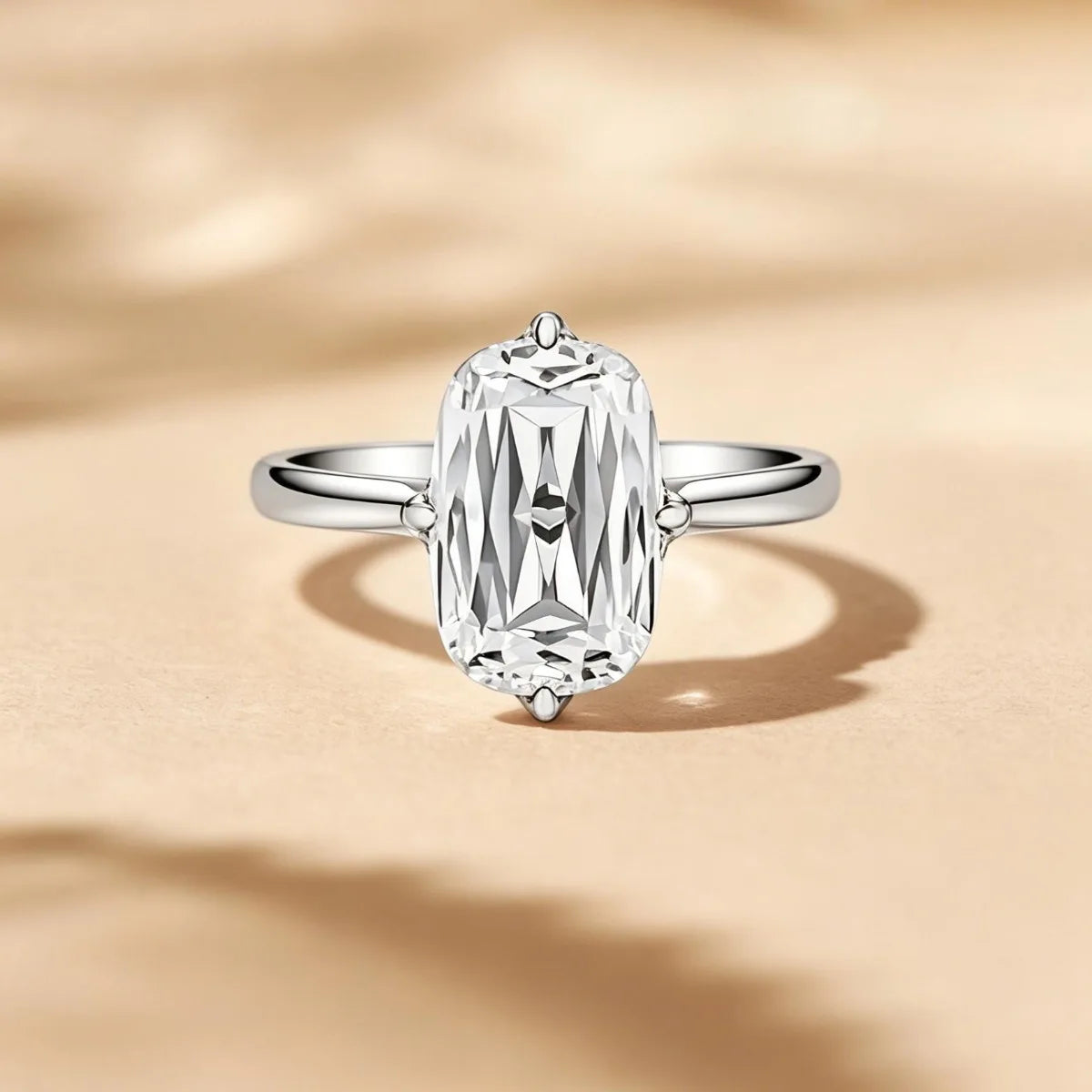 MUSHAN Luxury Jewelry 925 Sterling Silver Ring Band Women GRA Certificate Moissanite Diamond Emerald D Color Rings Fine Jewelry