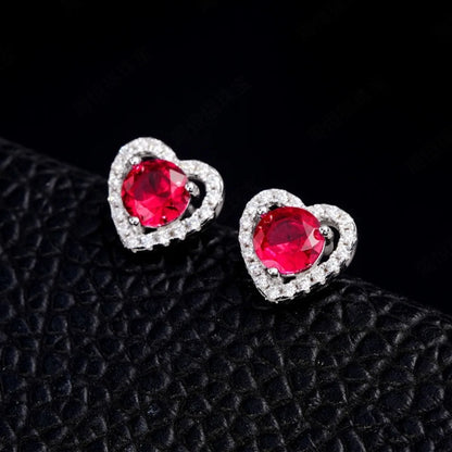 MUSHAN Bijoux de luxe boucles d'oreilles puces en argent sterling S925 pour femmes, boucles d'oreilles à tige avec émeraude de culture certifiée GRC