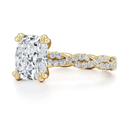 MUSHAN Custom Jewelry 925 Sterling Silver Ring Moissanite D Color VVS Fine Dreamy Winsome Marquise Rings Diamond Accessories