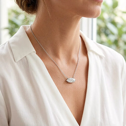 Collier superposé en argent sterling 925 de la marque MuShan, orné d'étoiles en moissanite, plaqué or 18 carats véritable, modèle breveté MST pour elle.
