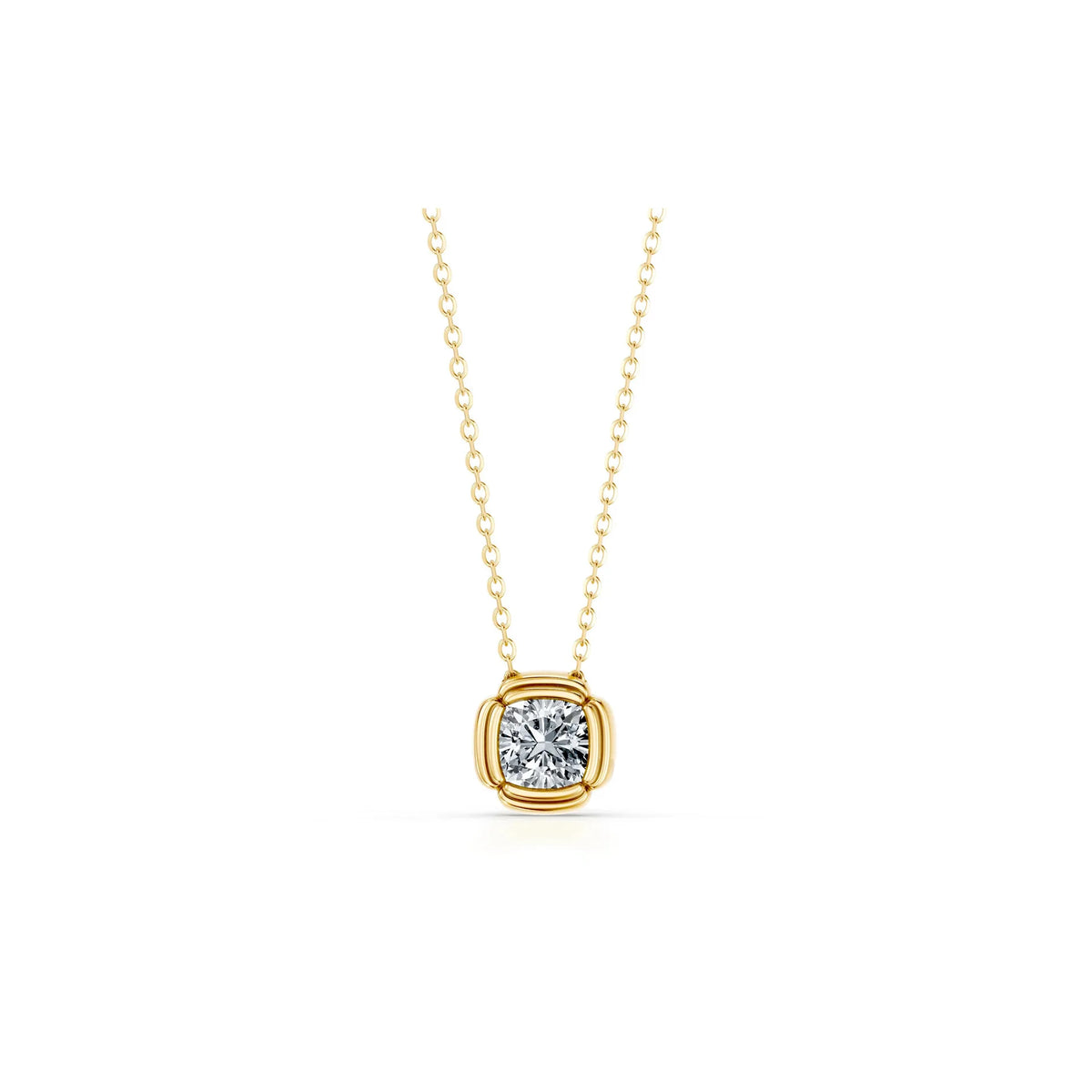 MUSHAN Bespoke Jewelry 925 Sterling Silver Necklace Moissanite D Color VVS1 Luxury Band Classic Chic Pendants Diamond Accessorie
