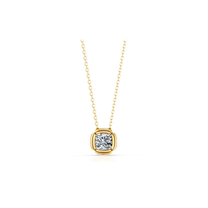 MUSHAN Bespoke Jewelry 925 Sterling Silver Necklace Moissanite D Color VVS1 Luxury Band Classic Chic Pendants Diamond Accessorie