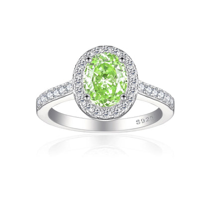 MuShan Jewelry 925 Sterling Silver Ring Wedding Band High Carbon Diamond Classic Style Glamorous Style Women Rings Fine Jewelry