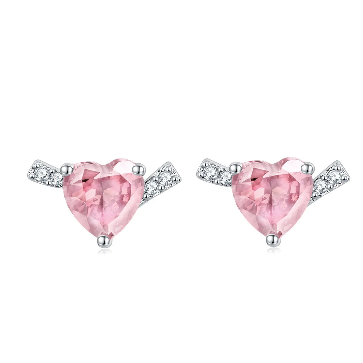 MuShan Luxury Jewelry 925 Sterling Silver Earrings Zircon 7A Leverback Party for Wife 18K Rose Gold Plated Fine Jewelry Earring