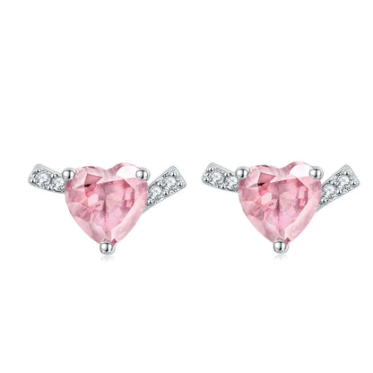 MuShan Luxury Jewelry 925 Sterling Silver Earrings Zircon 7A Leverback Party for Wife 18K Rose Gold Plated Fine Jewelry Earring