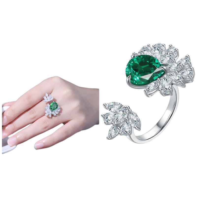 Bague de fiançailles MUSHAN Bespoke Jewelry en argent sterling 925 avec rubis rouge de laboratoire ovale pour femme, plaqué or 18 carats, avec certificat GRC