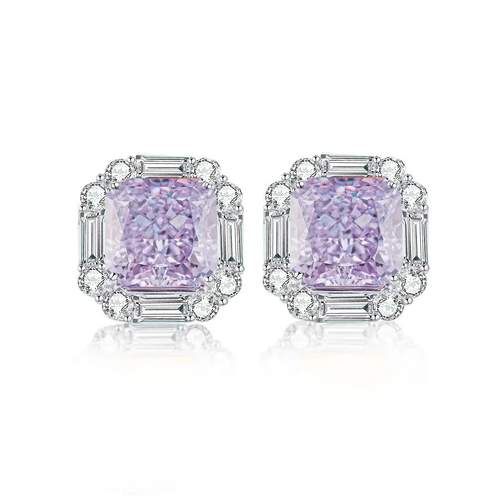 Boucles d'oreilles pendantes MuShan en argent sterling 925 avec zircon de grade 7A, bijoux raffinés pour femmes, plaqué or 18 carats, style décontracté