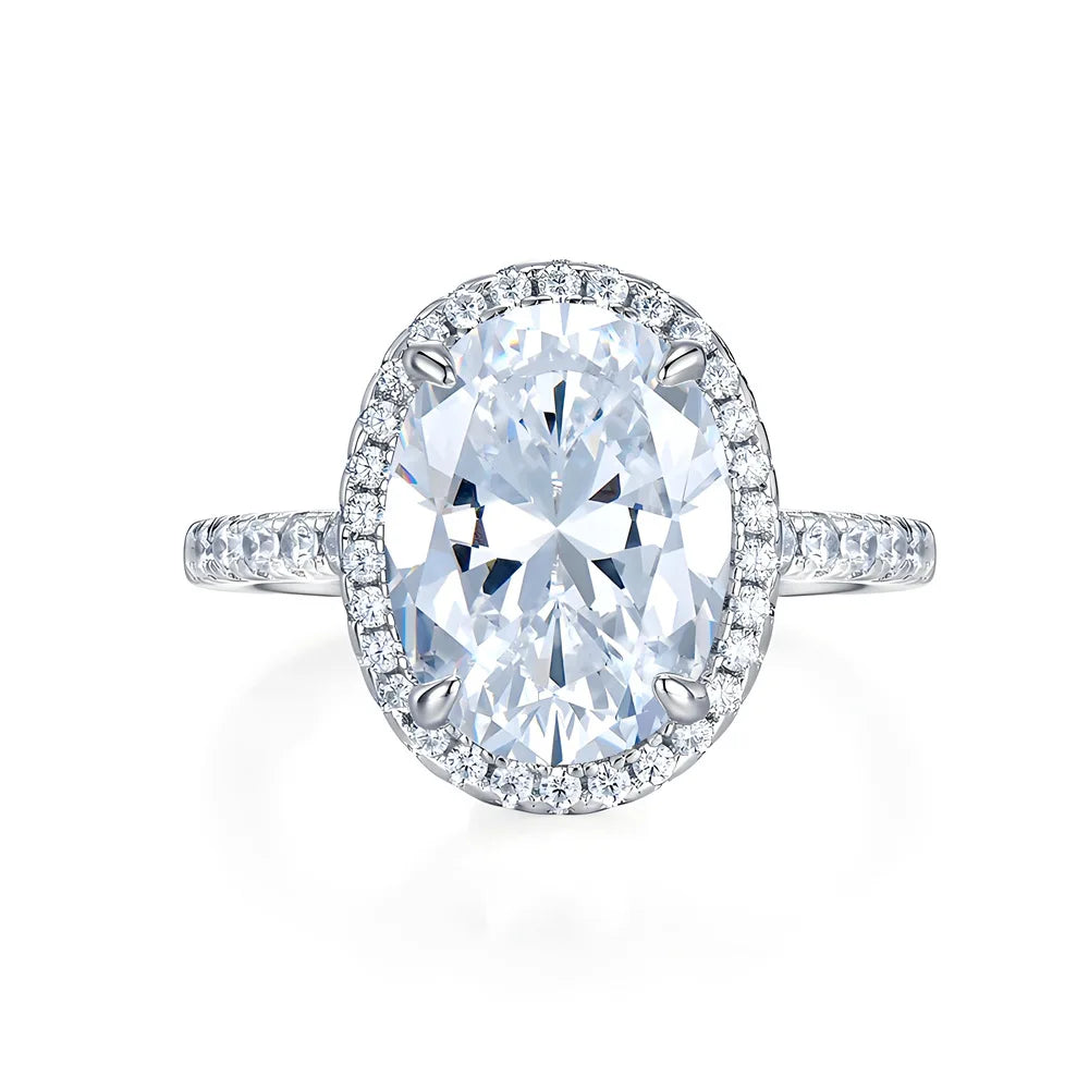 MuShan Jewelry 925 Sterling Silver Ring Wedding Band High Carbon Diamond Party Cocktail Valentine Gift Women Rings Fine Jewelry