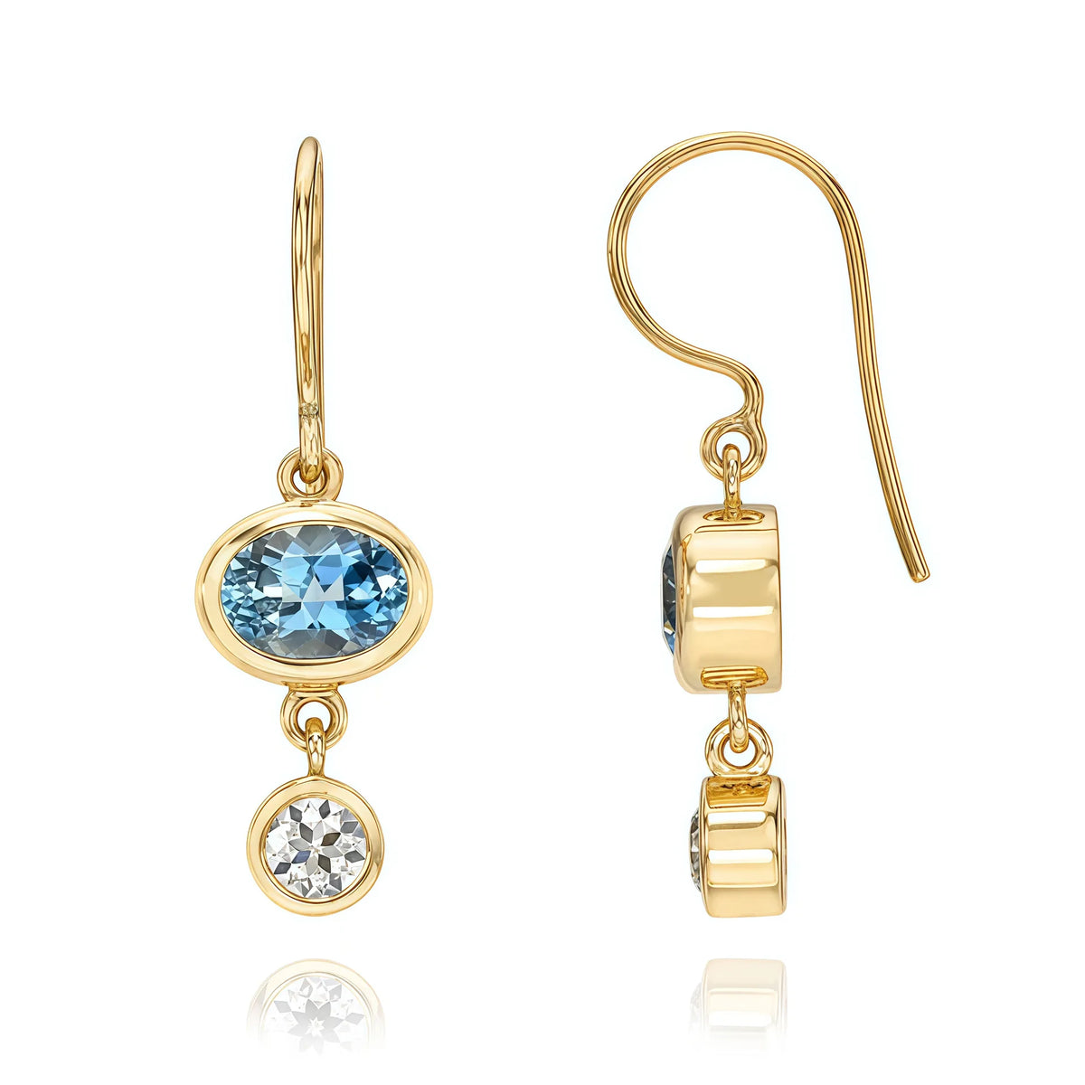 MUSHAN Bespoke Luxury Jewelry Lab Grown Emerald Stud Drop Earrings 925 Sterling Silver Pendant Earrings Luxury Gemstones Jewelry