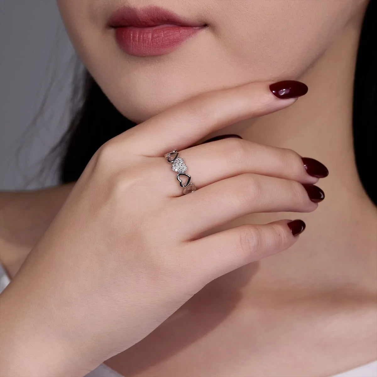 Bague MUSHAN Luxury Jewelry en argent sterling 925 pour femme, avec diamant moissanite certifié GRA, émeraude, couleur D, bijou raffiné