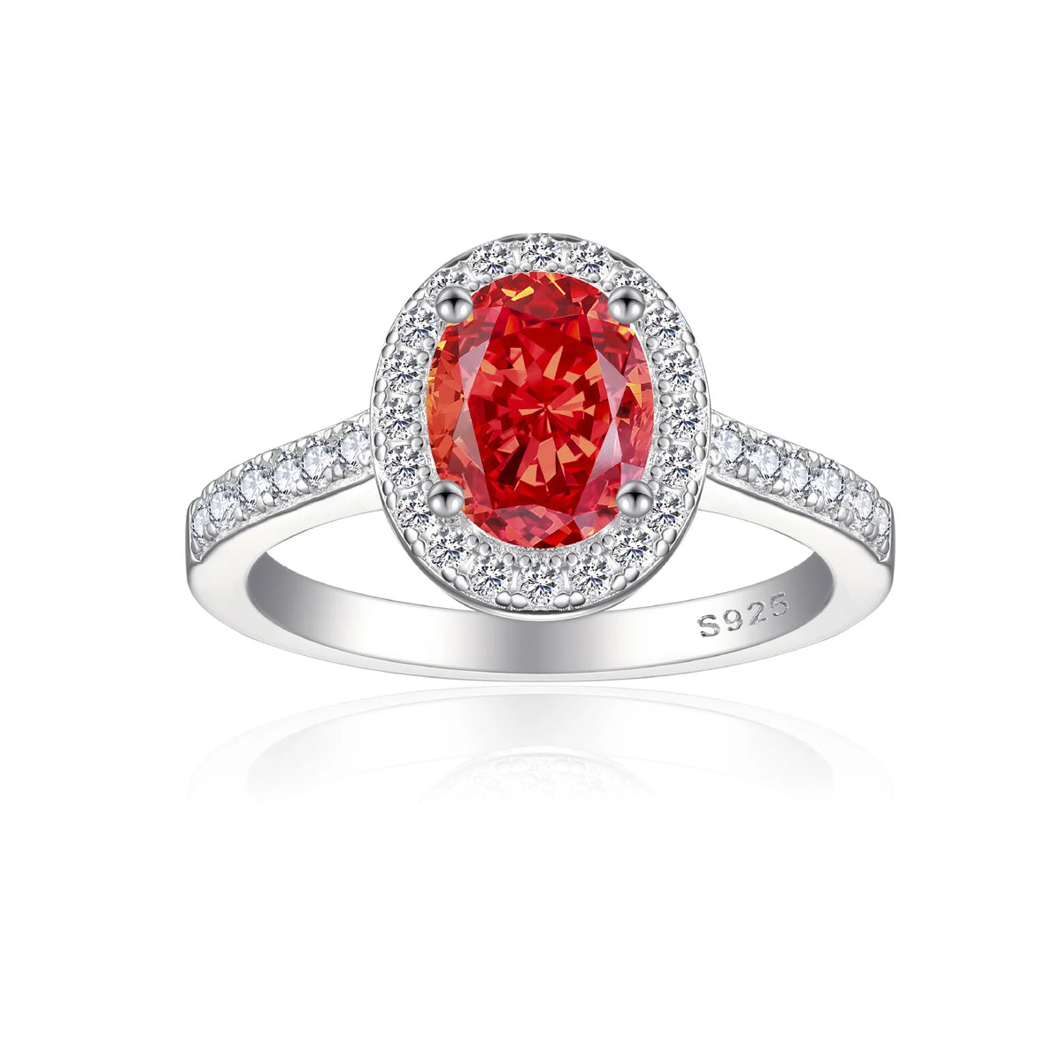 MuShan Jewelry 925 Sterling Silver Ring Wedding Band High Carbon Diamond Classic Style Glamorous Style Women Rings Fine Jewelry